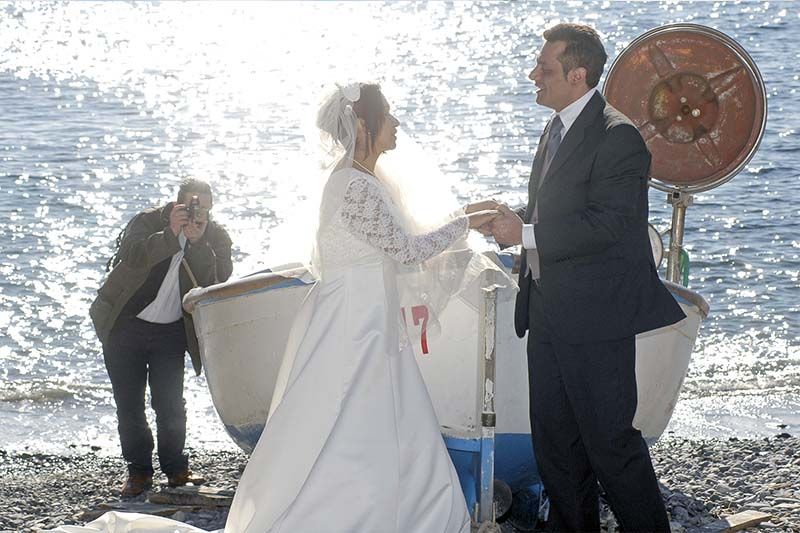 Il fotografo fotografato, a Boccadasse